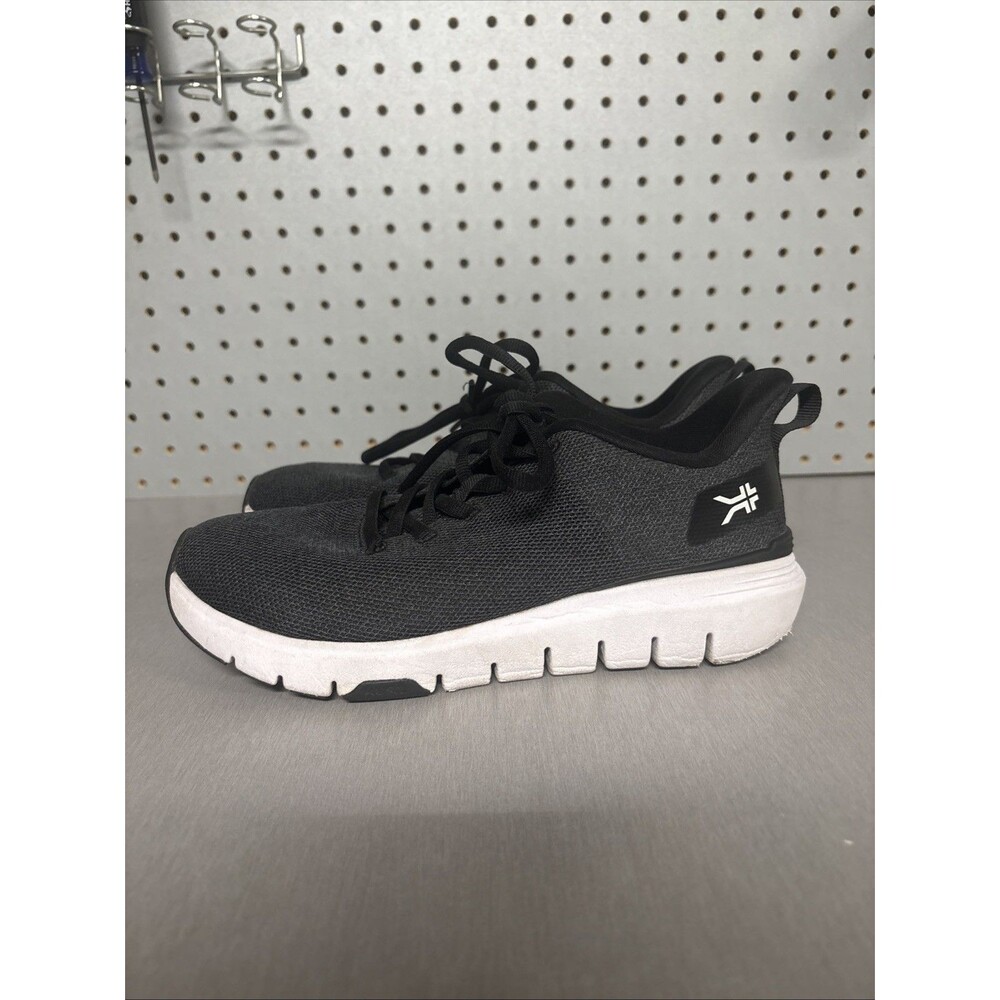 Kuru Flex Via Shoes Womens Sz 6 Med Gray Black Athletic Running Walking Sneakers - Picture 2 of 16